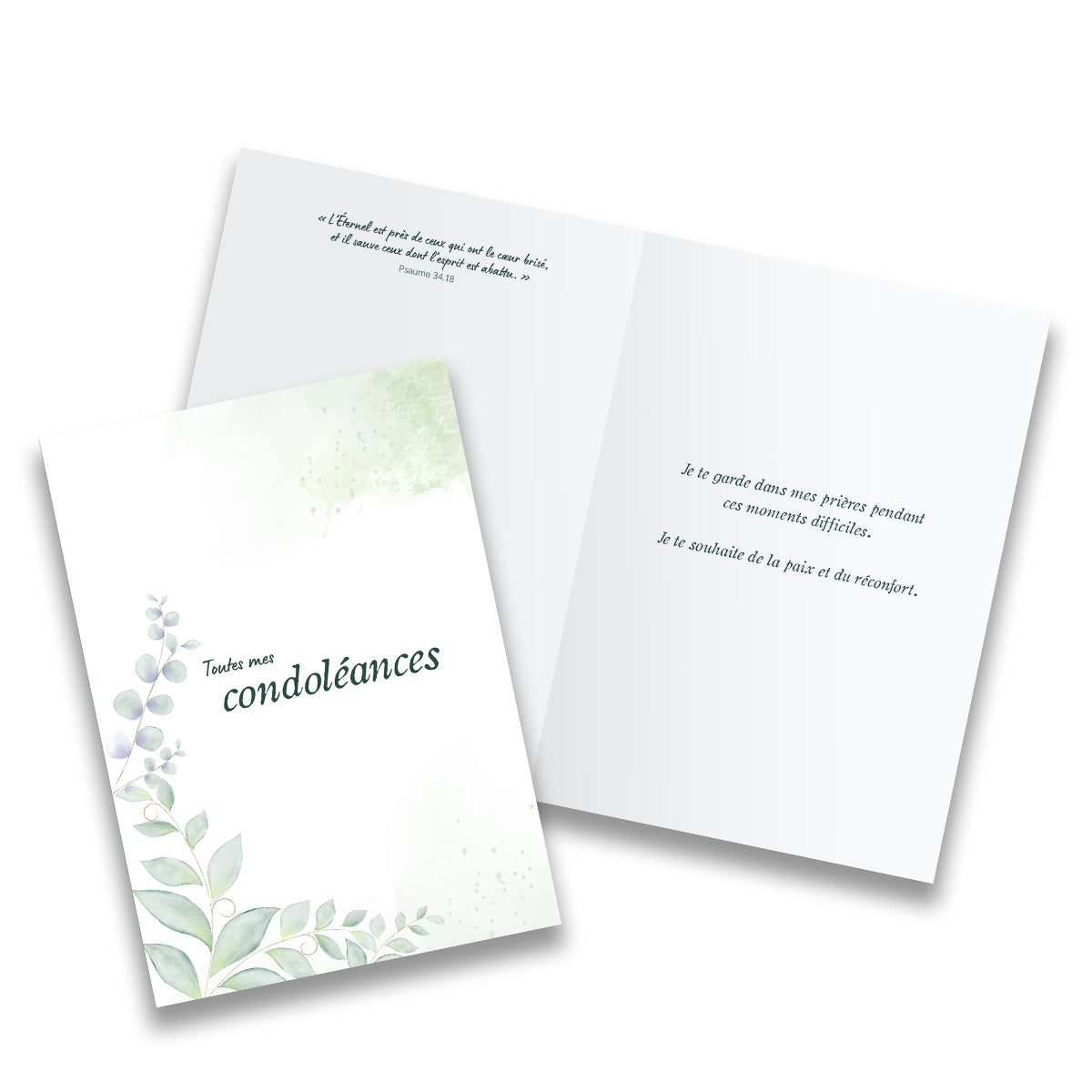 Carte de condoléances