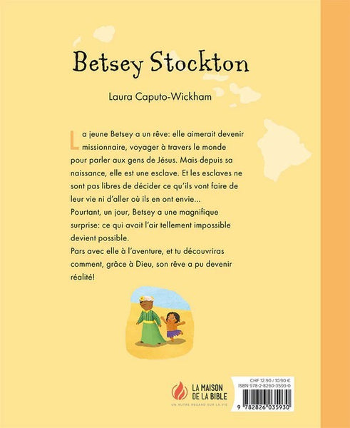 Betsey Stockton - Le rêve d'une jeune esclave