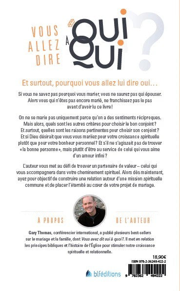 Vous allez dire oui à qui ?