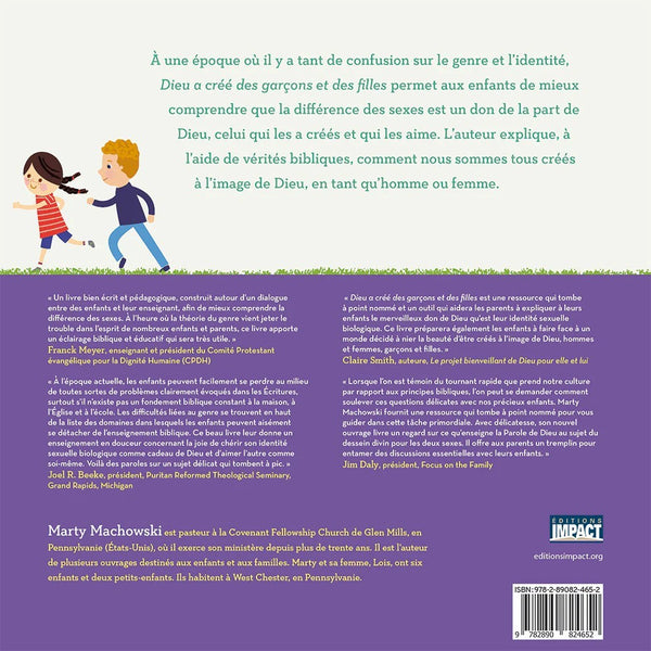 Dieu a créé des garçons et des filles